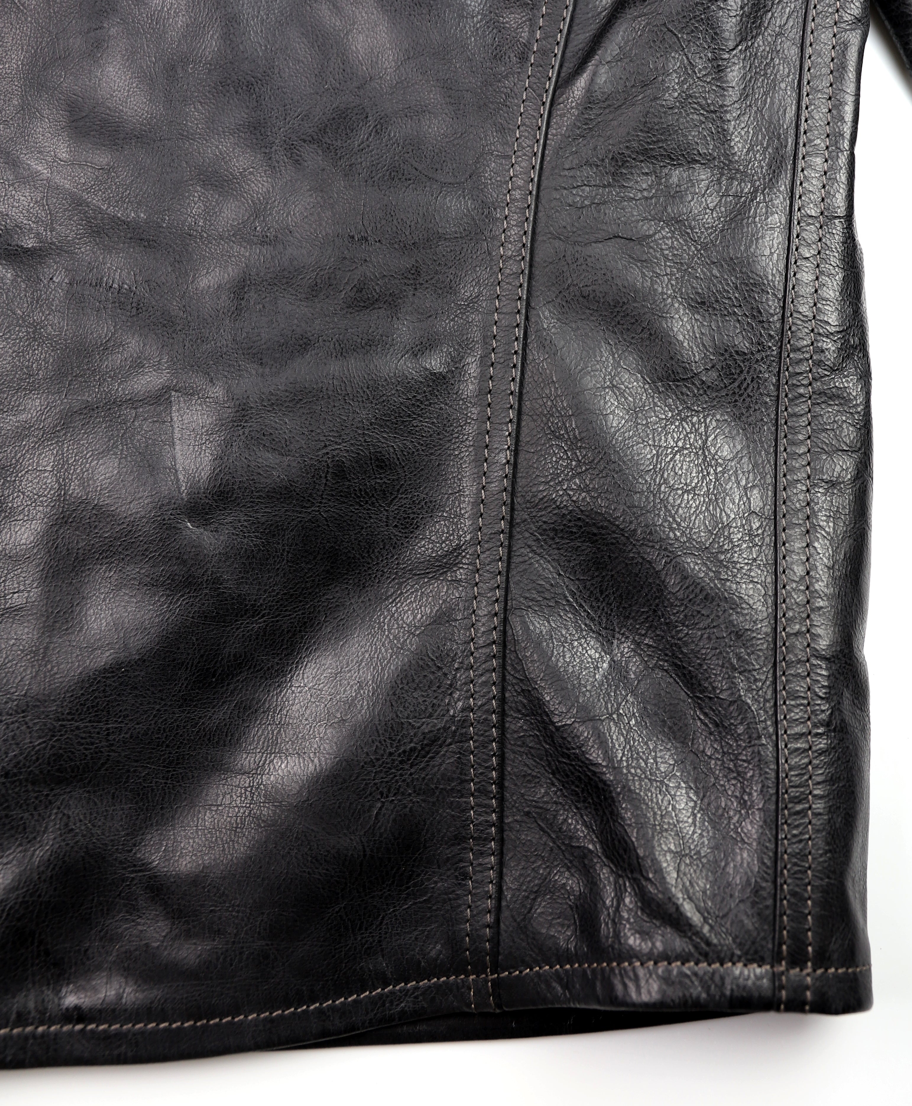 Thedi Phenix Cafe Racer Jacket, size XXL, Black Buffalo