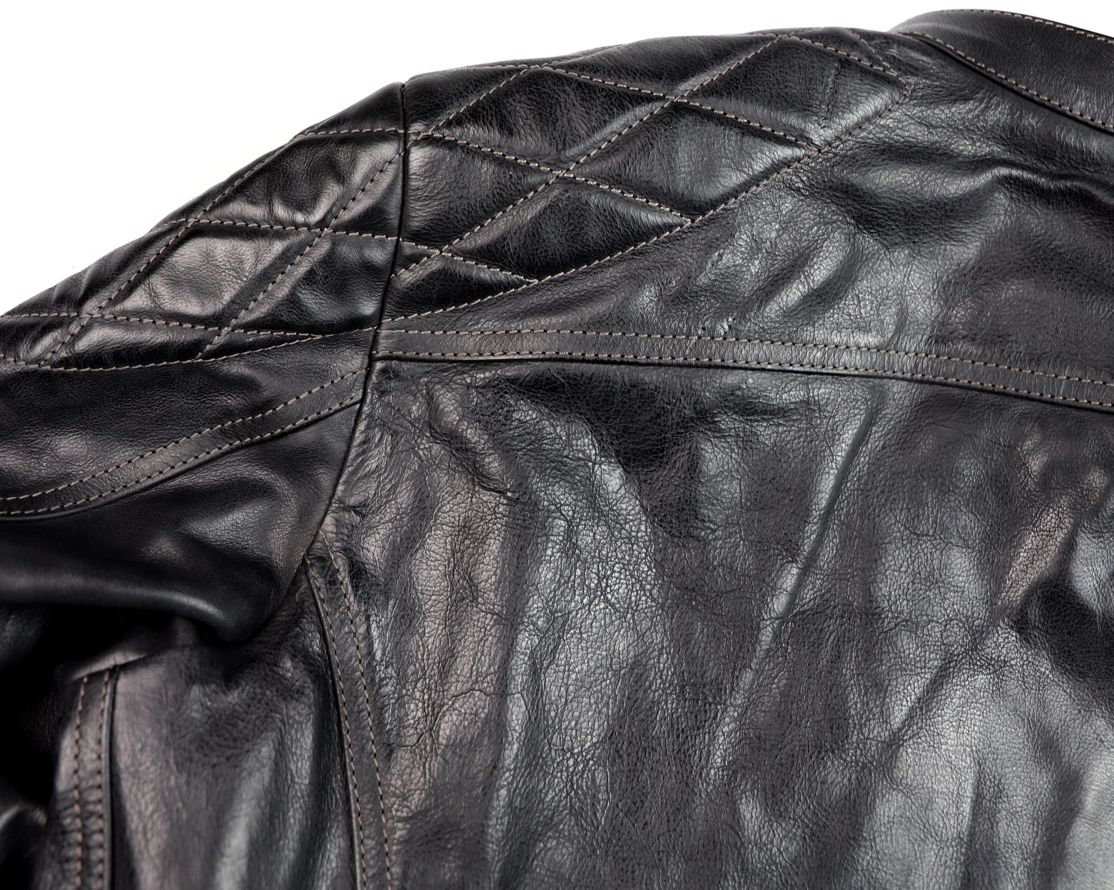 Thedi Phenix Cafe Racer Jacket, size XXL, Black Buffalo