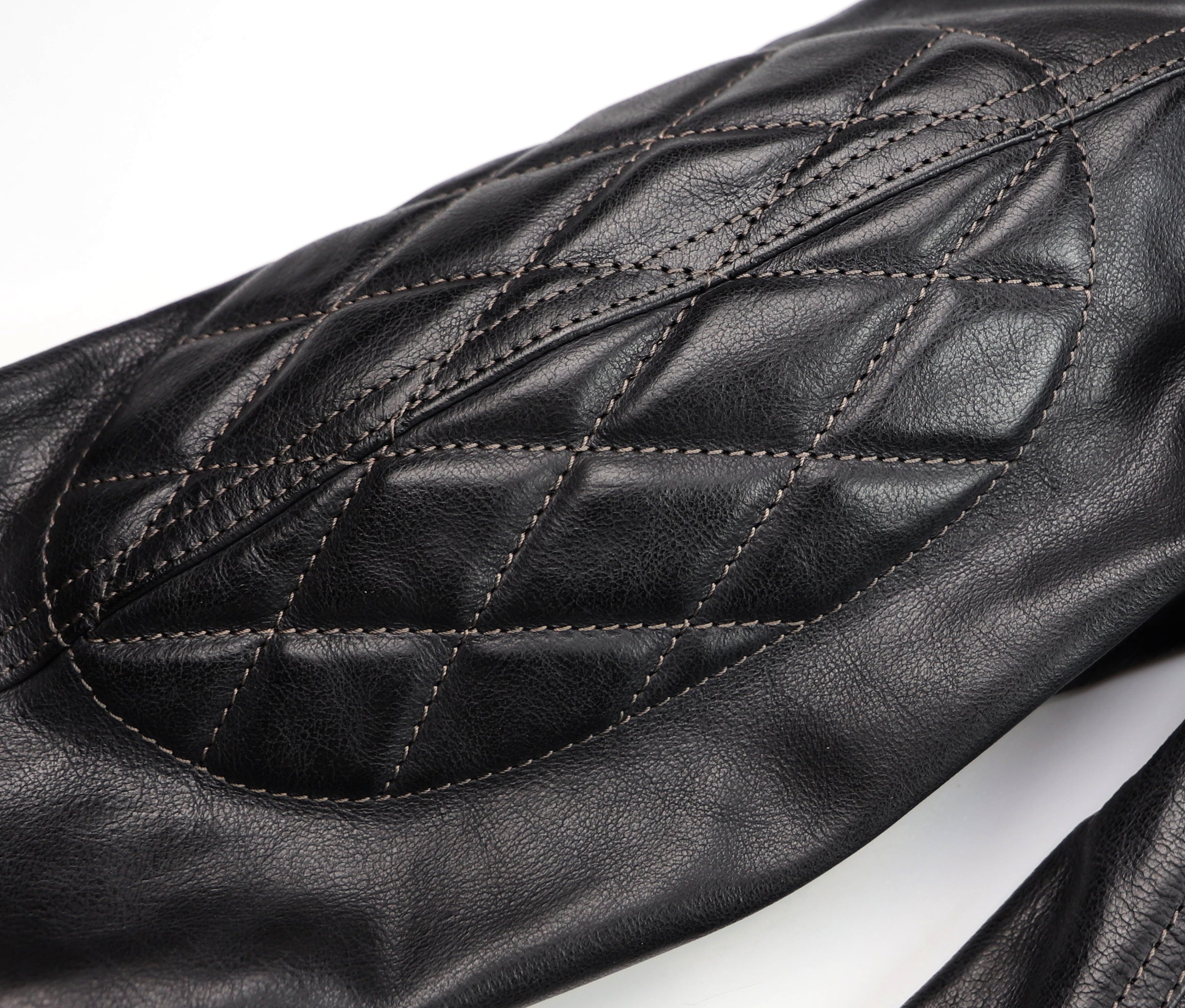 Thedi Phenix Cafe Racer Jacket, size Medium, Black Buffalo