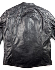 Thedi Phenix Cafe Racer Jacket, size XL, Black Buffalo