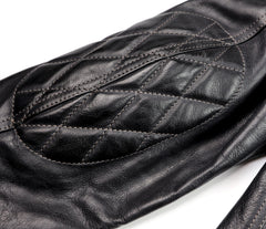 Thedi Phenix Cafe Racer Jacket, size XL, Black Buffalo