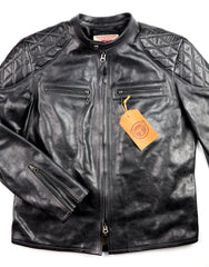 Thedi Phenix Cafe Racer Jacket, size XL, Black Buffalo