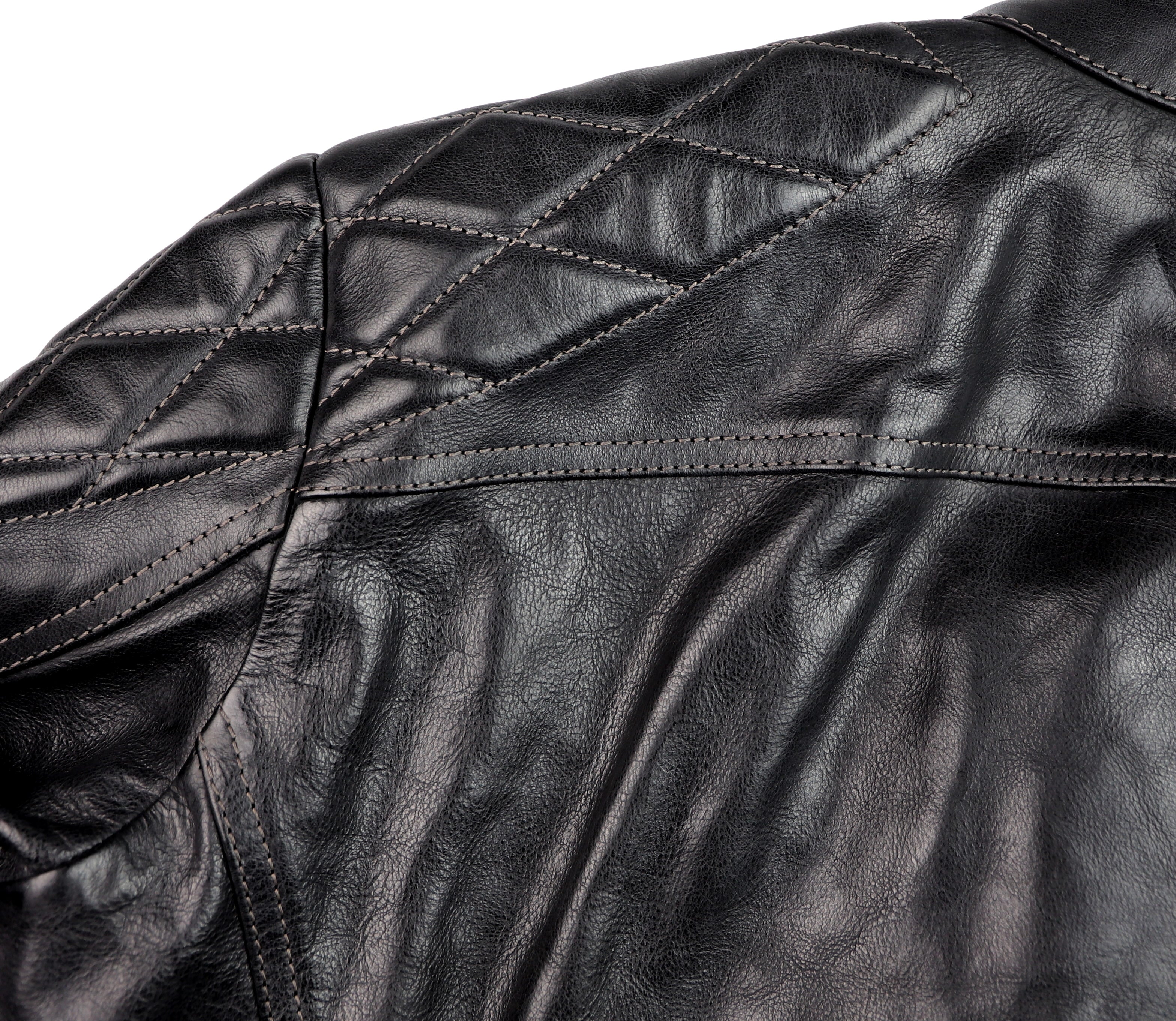Thedi Phenix Cafe Racer Jacket, size XL, Black Buffalo