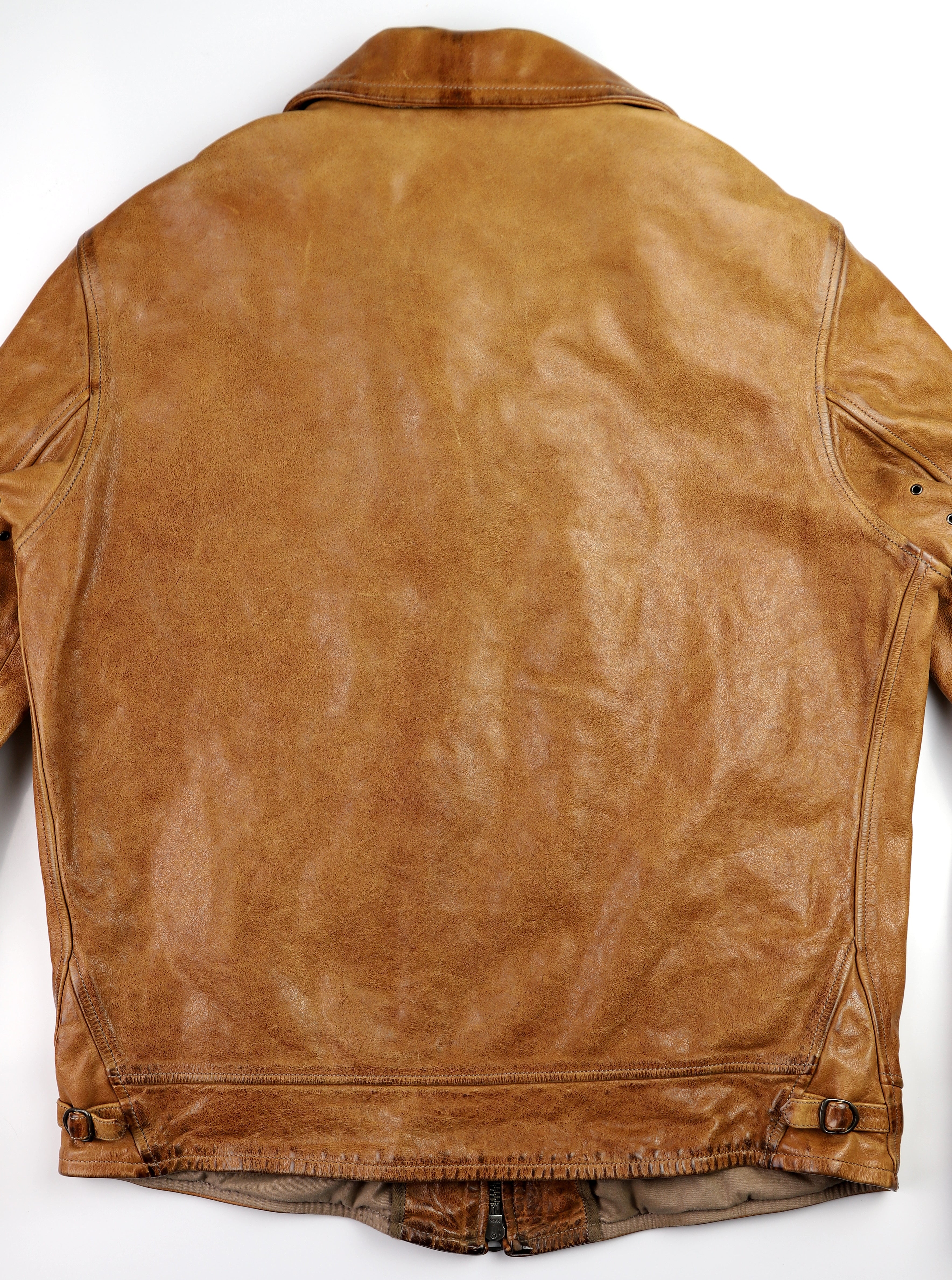 Thedi Markos Zip-Up Shawl Collar Jacket, size 3XL, Cuoio Buffalo