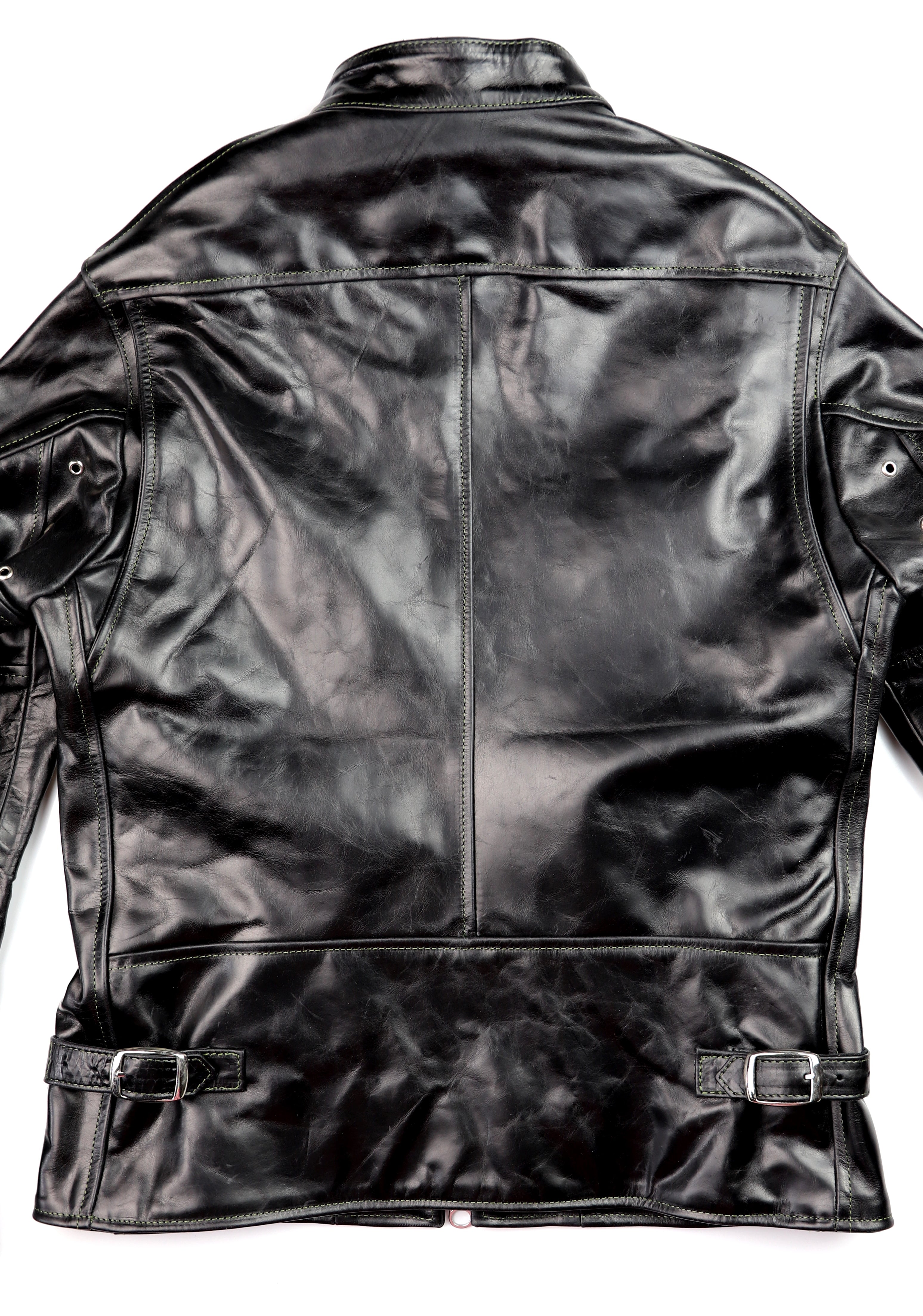 Vanson Agent X Slim Fit Cafe Racer, Black Bainbridge, size Large
