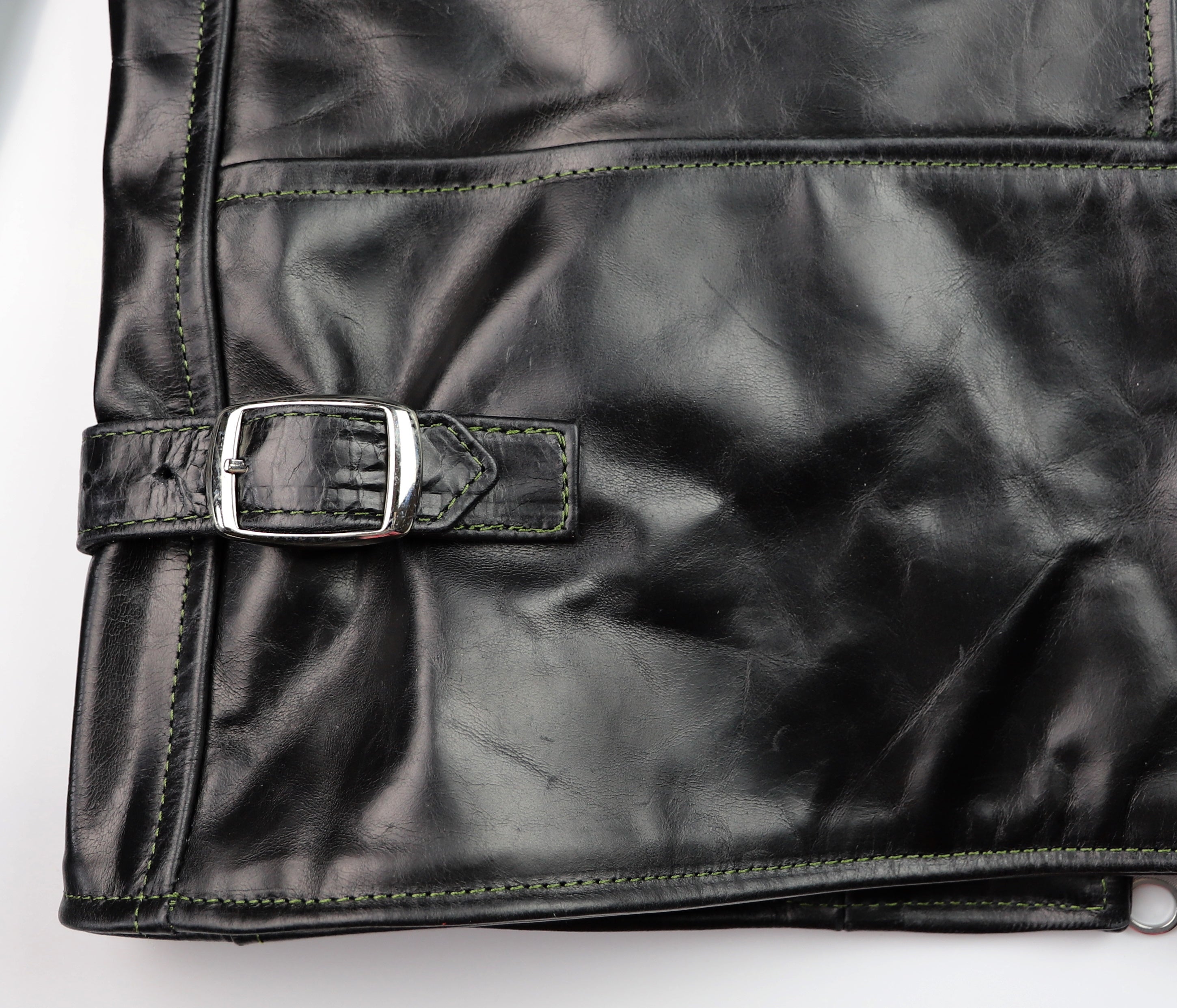 Vanson Agent X Slim Fit Cafe Racer, Black Bainbridge, size Large
