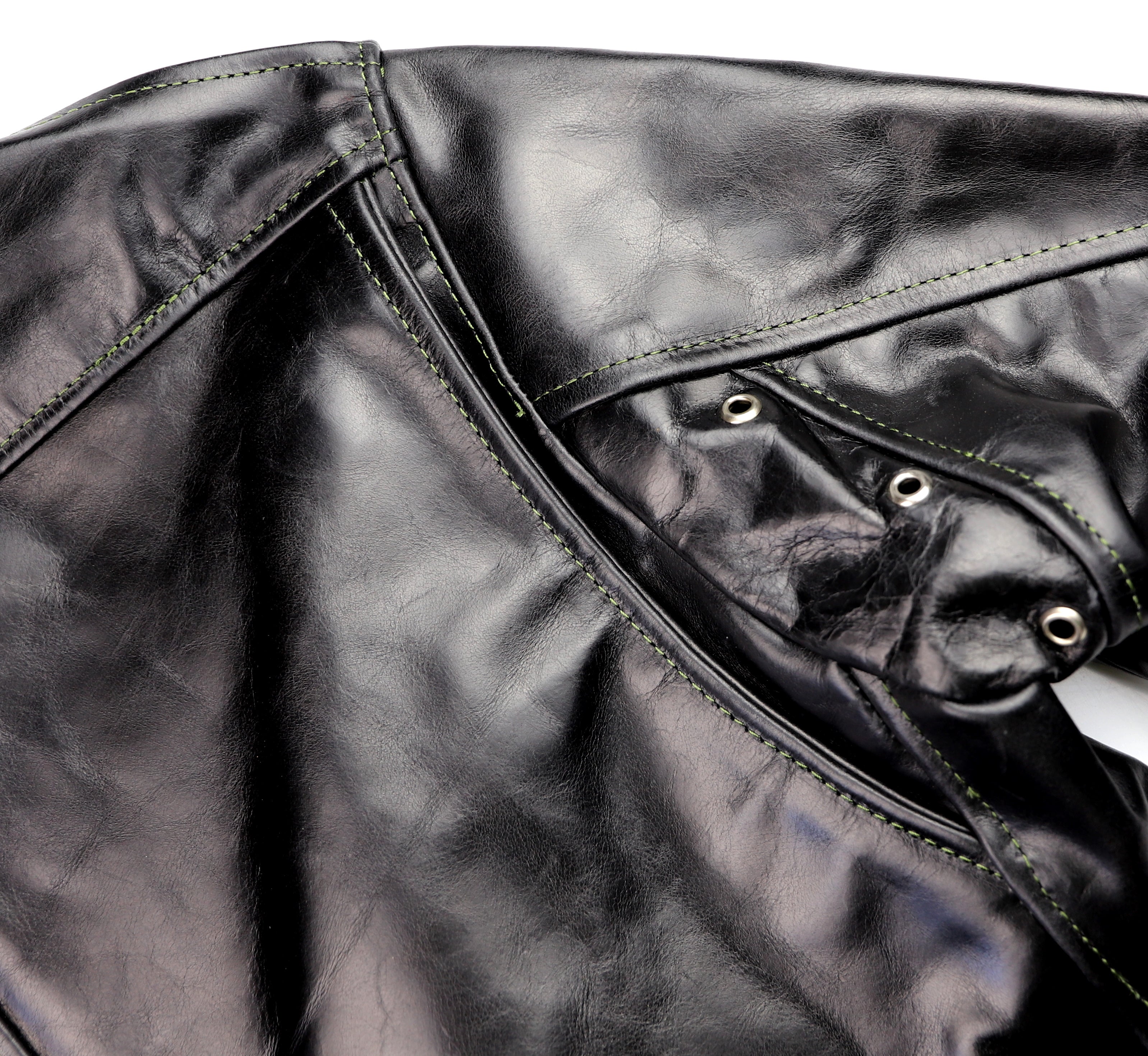 Vanson Agent X Slim Fit Cafe Racer, Black Bainbridge, size Small