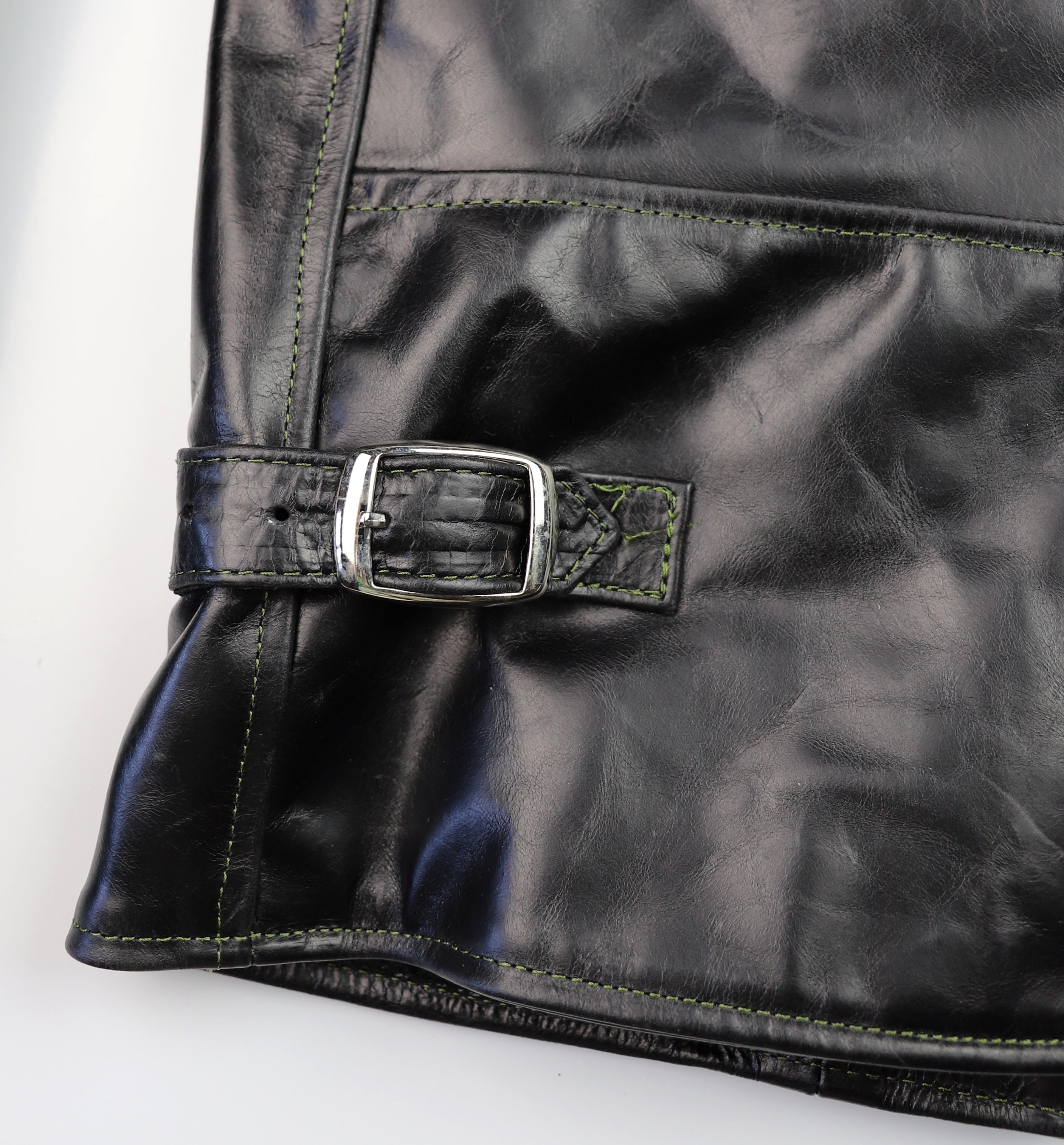 Vanson Agent X Slim Fit Cafe Racer, Black Bainbridge, size Small