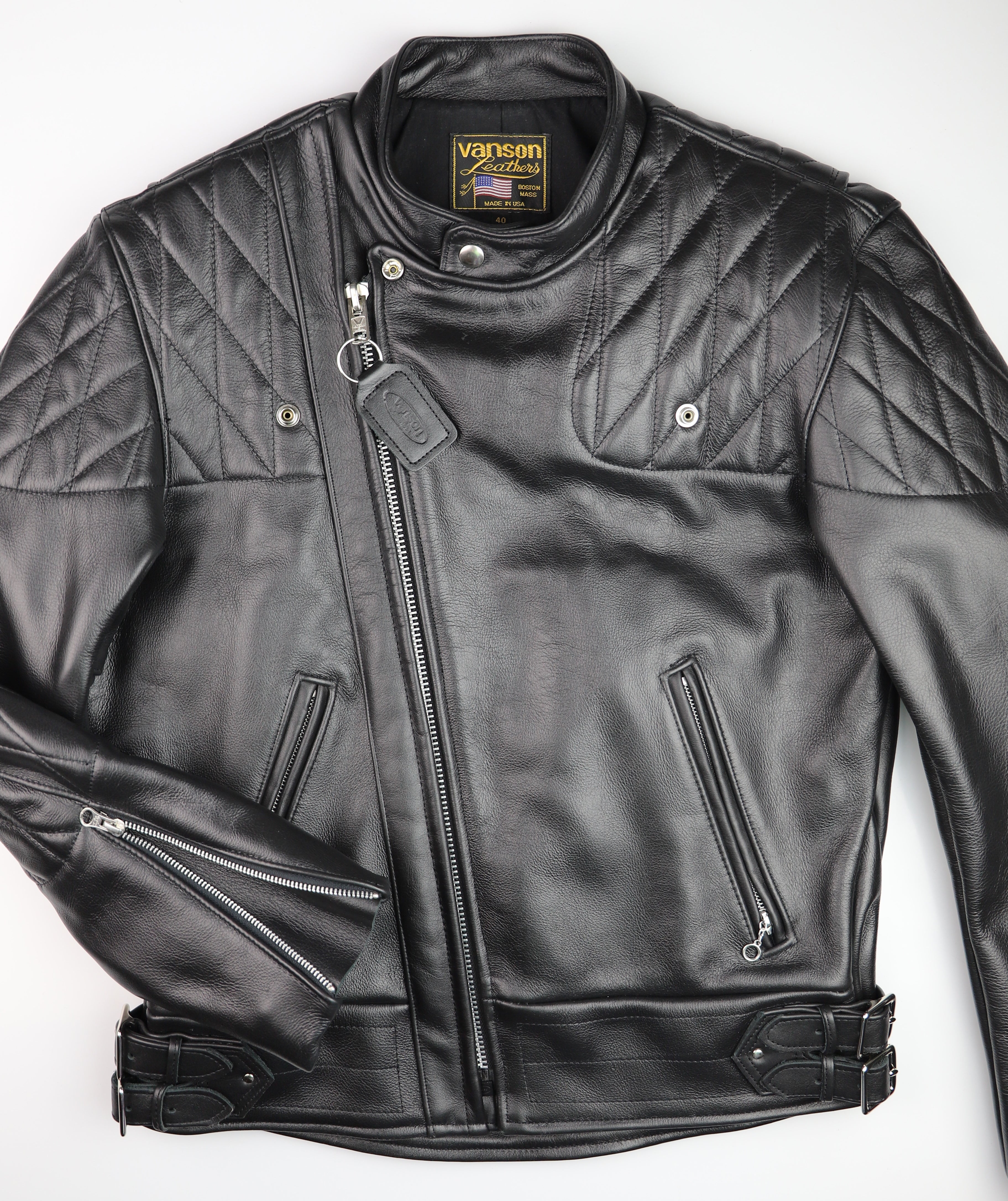 Vanson Chopper Jacket, size 40
