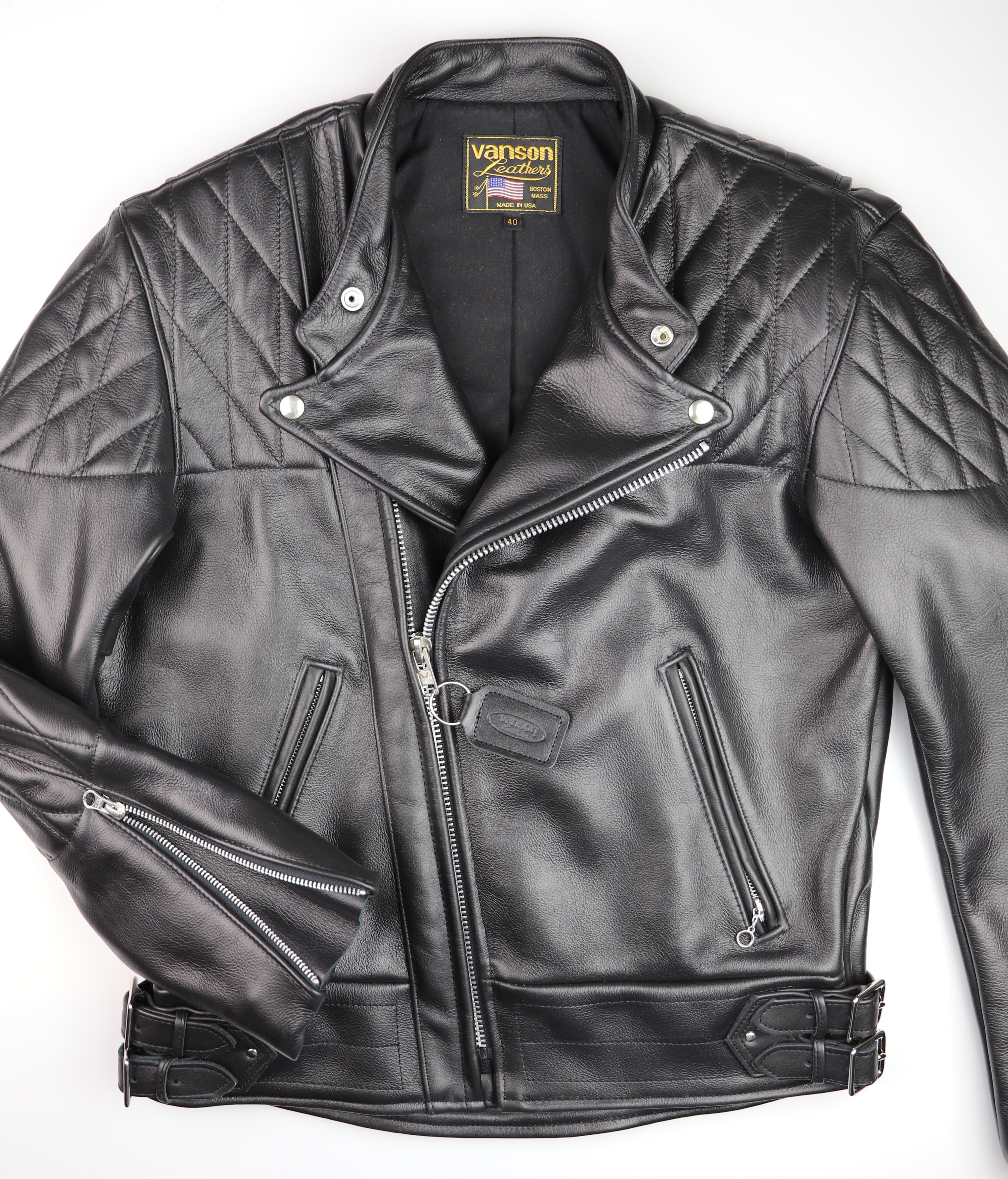 Vanson Chopper Jacket, size 40