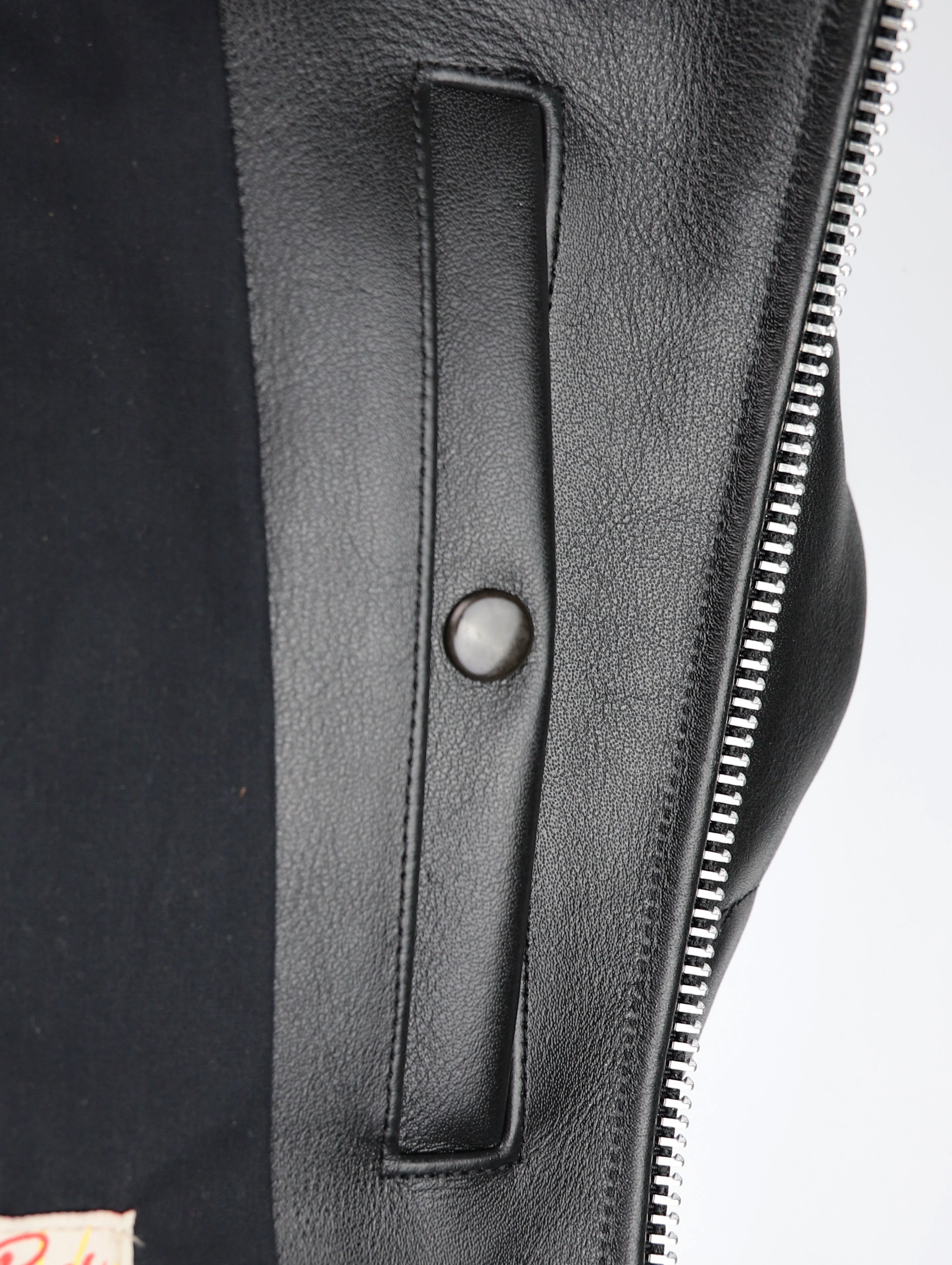 Vanson Chopper Jacket, Black Comp. Weight Cowhide, size 42