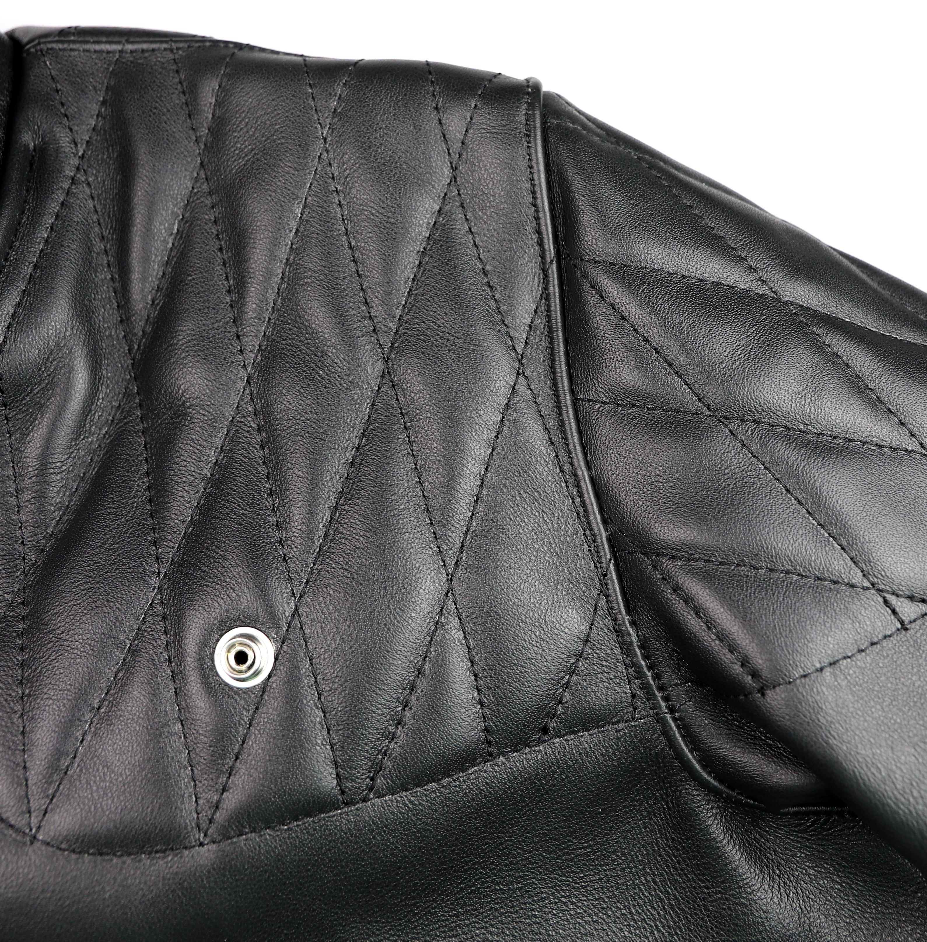 Vanson Chopper Jacket, Black Comp. Weight Cowhide, size 42