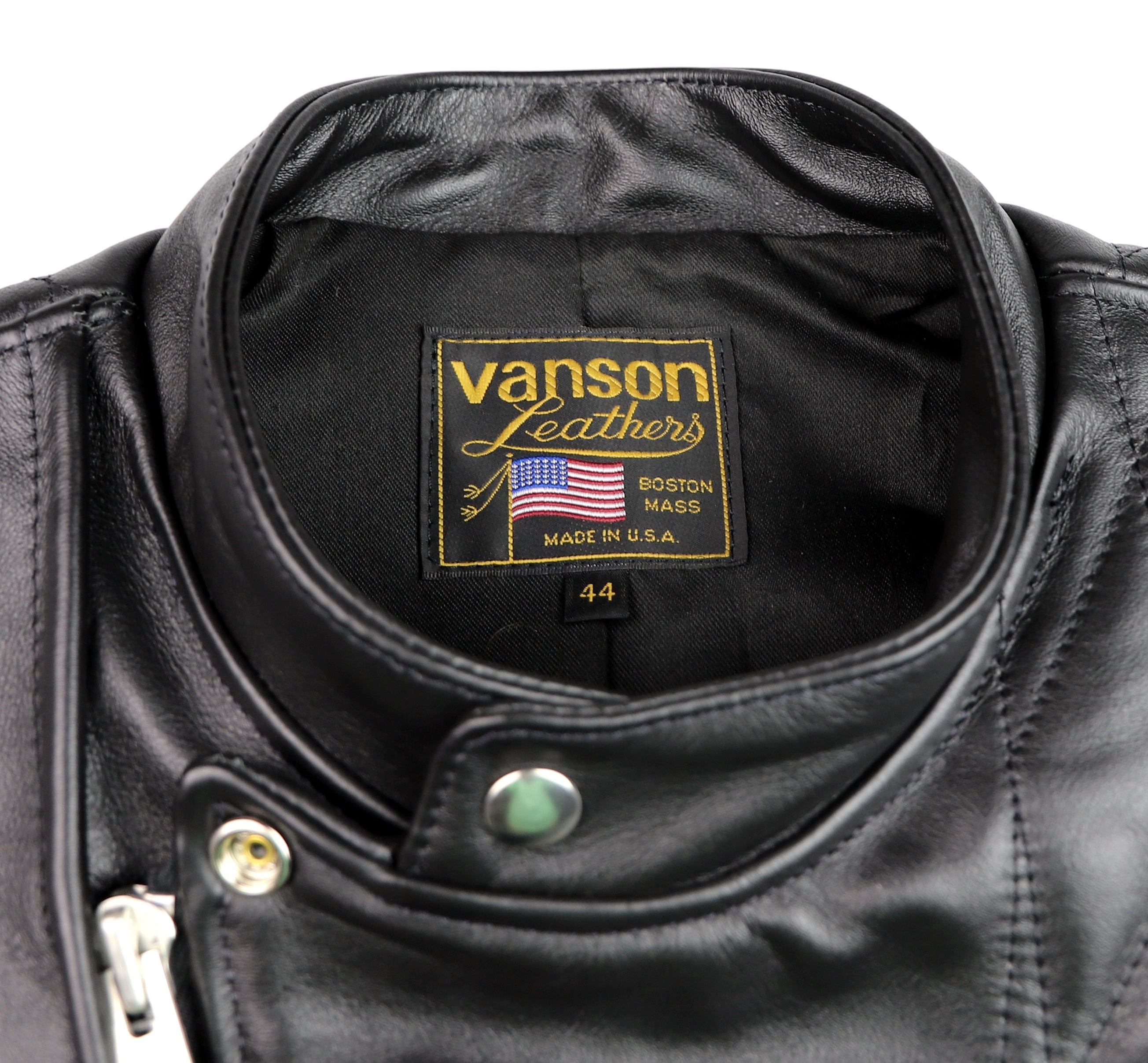 Vanson Chopper Jacket, size 44, Black Comp. Weight
