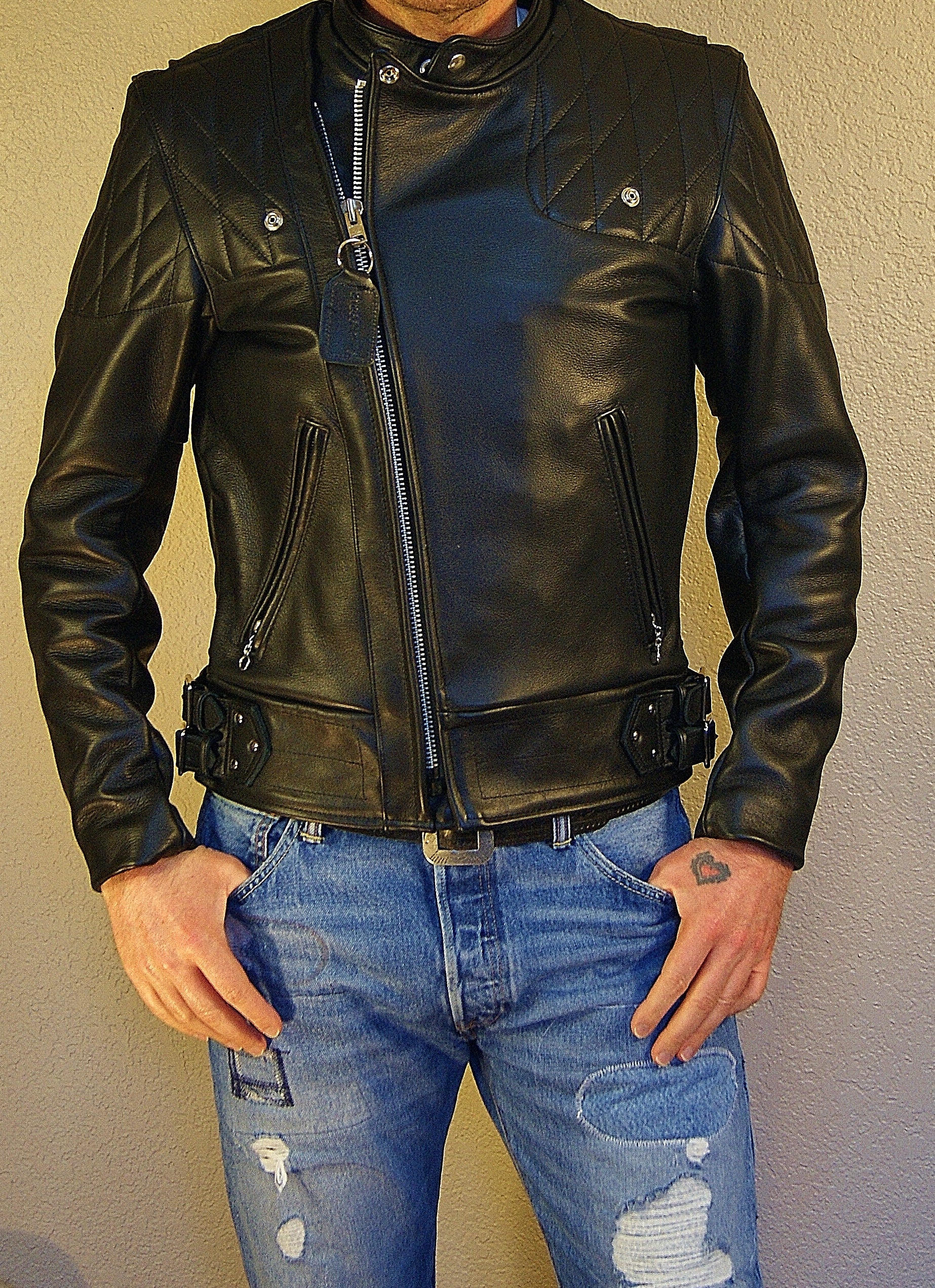 Vanson Chopper Jacket, size 36