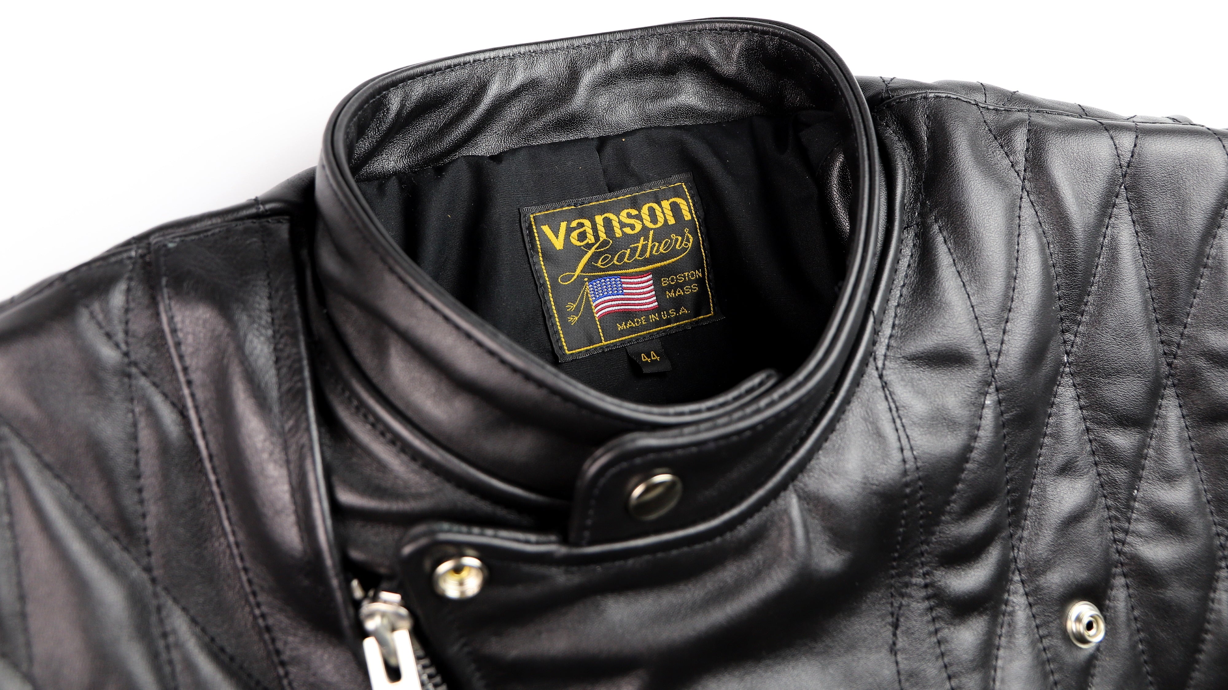 Vanson Chopper Jacket, size 44, Black Comp. Weight