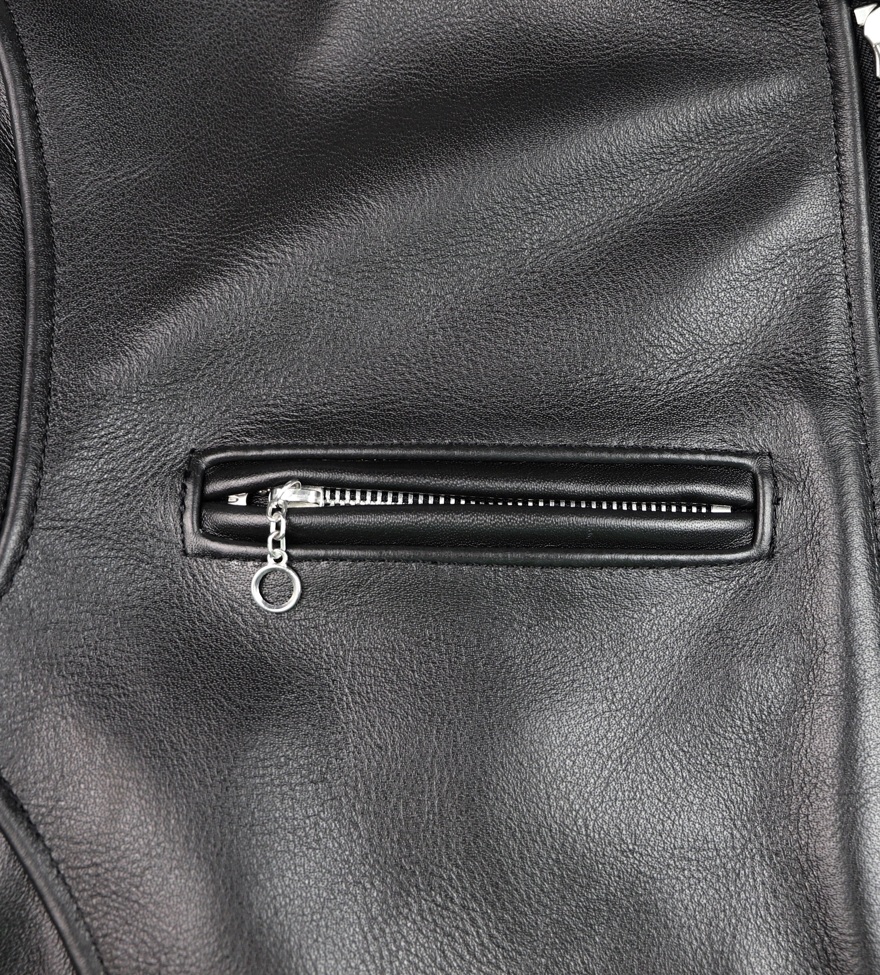 Vanson Comet PLU-3, Black Comp. Weight Cowhide, size 40