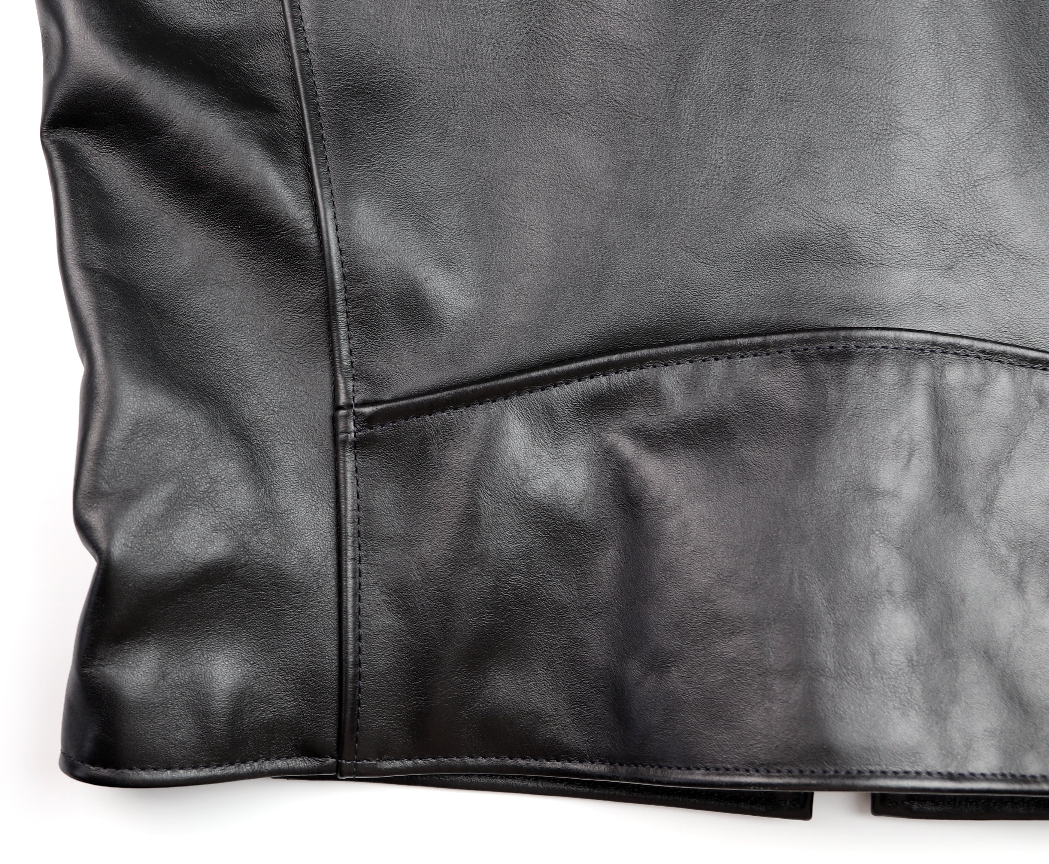 Vanson Comet PLU-3, Black Comp. Weight Cowhide, size 48
