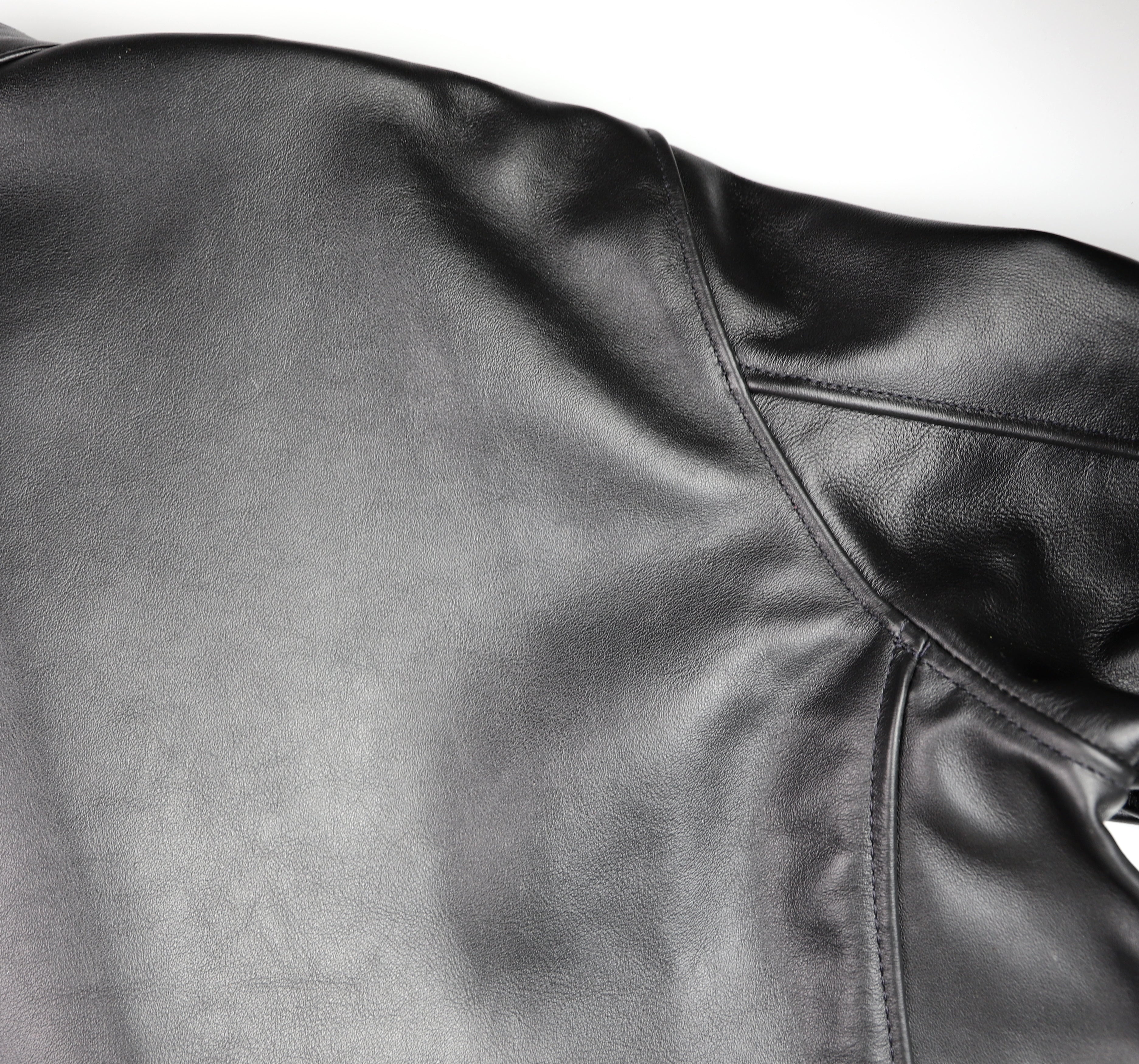 Vanson Comet PLU-3, Black Comp. Weight Cowhide, size 48