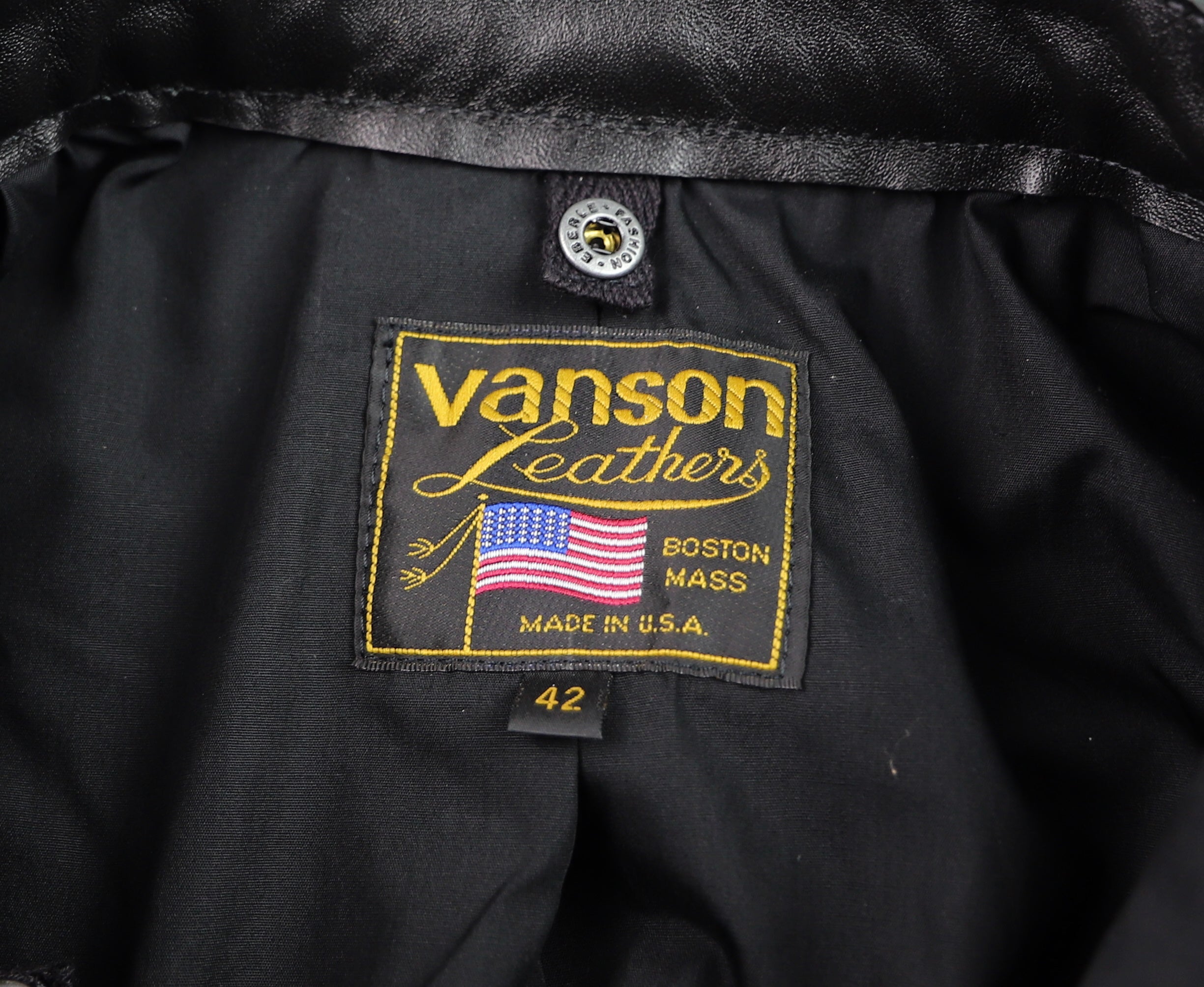 Vanson Comet PLU, Black Competition Weight Multiple Sizes