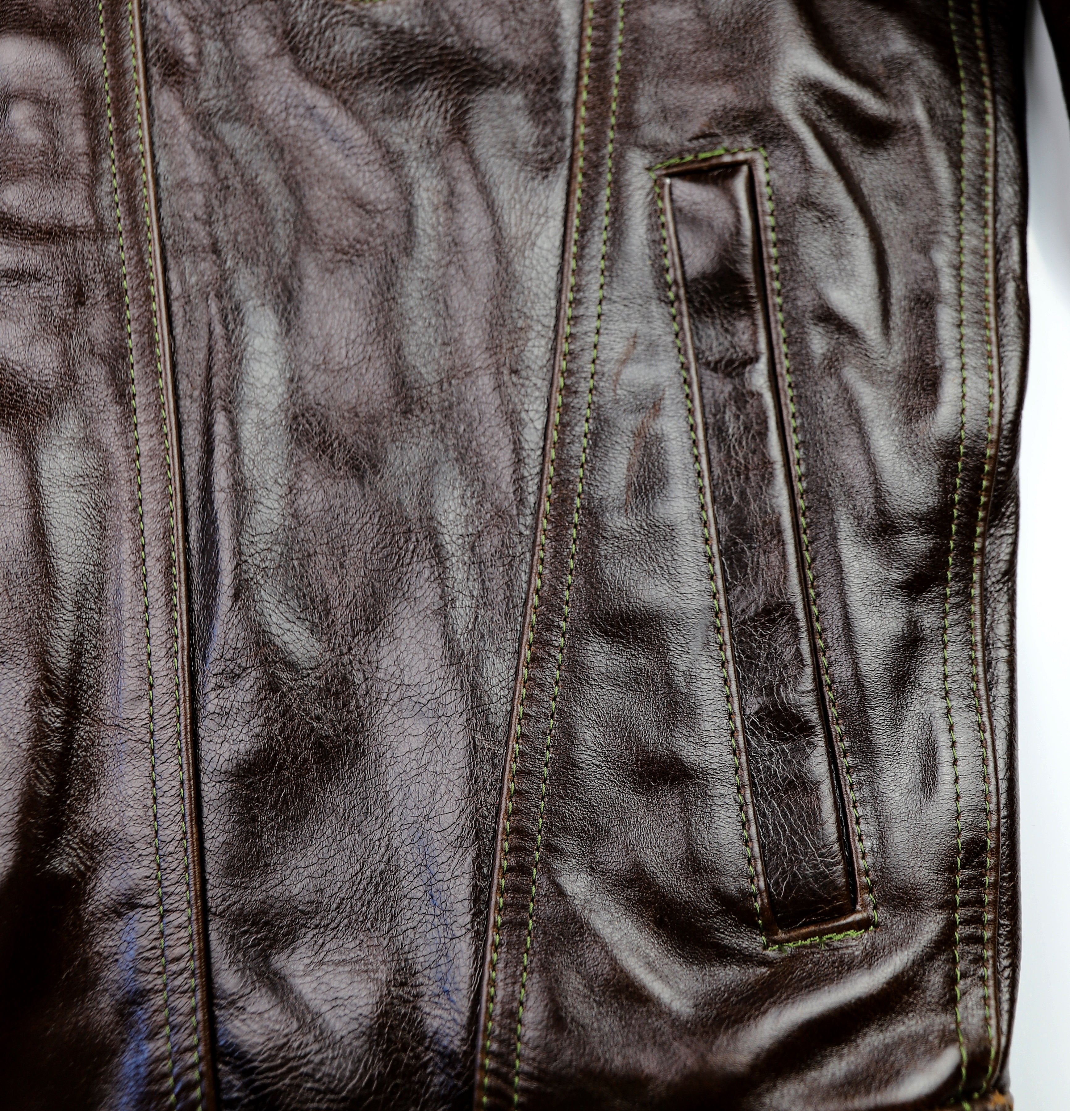Vanson Maverick, Dark Hickory Vancouver Cowhide, size 42