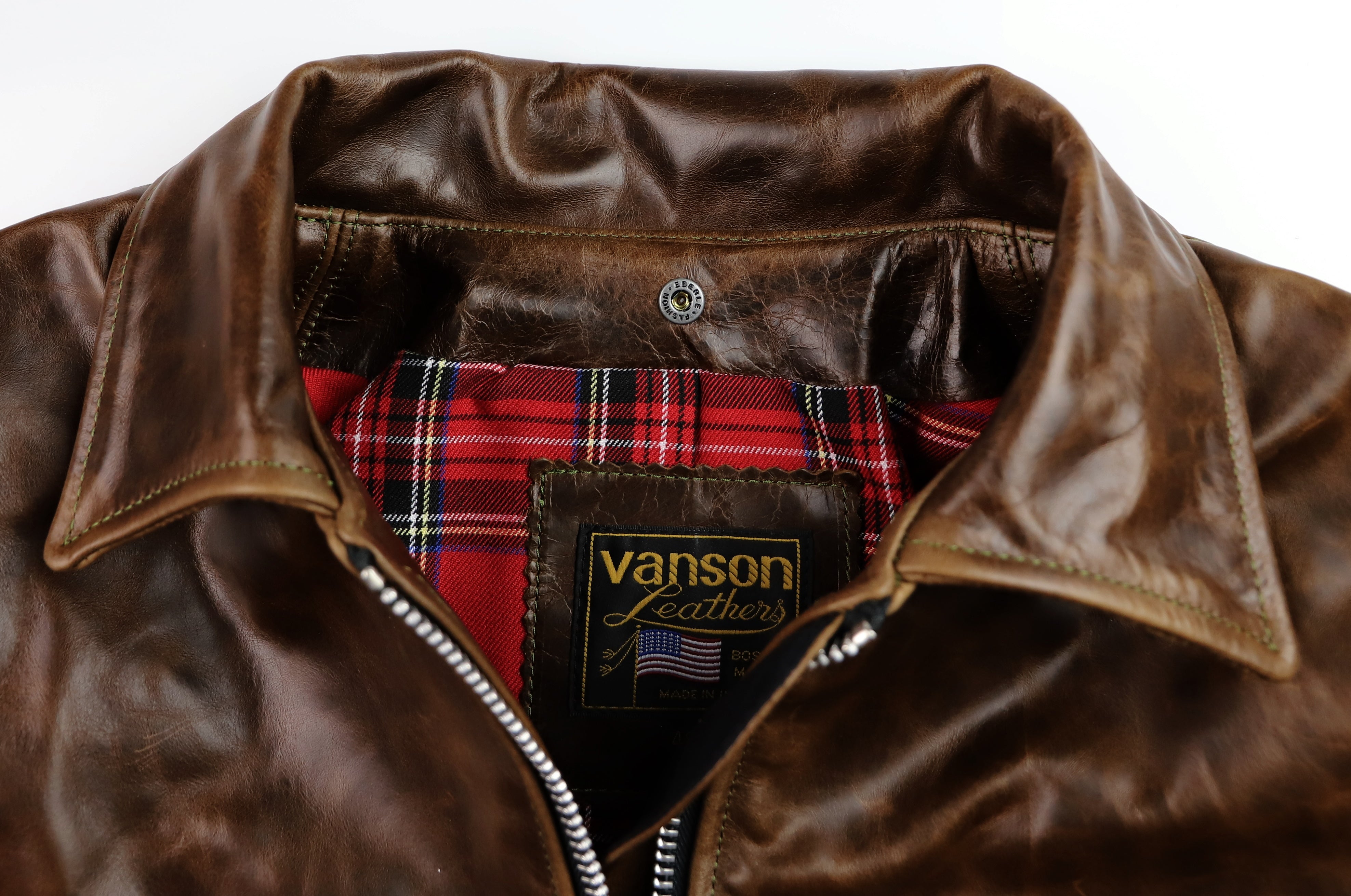 Vanson Oxford, Dark Maple Bainbridge, size 42