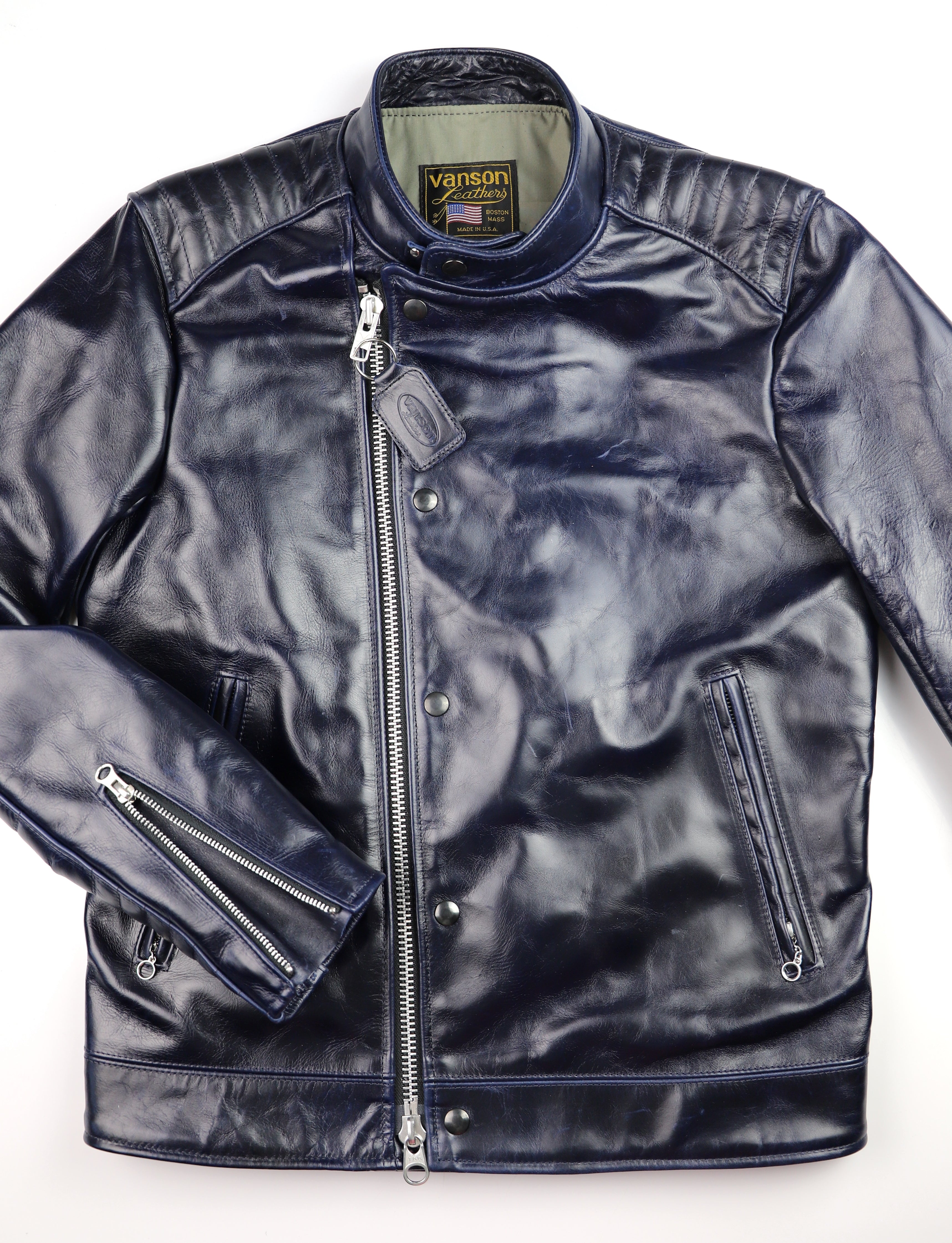 Vanson Portland, Abyss Blue Bainbridge, size Medium (38)