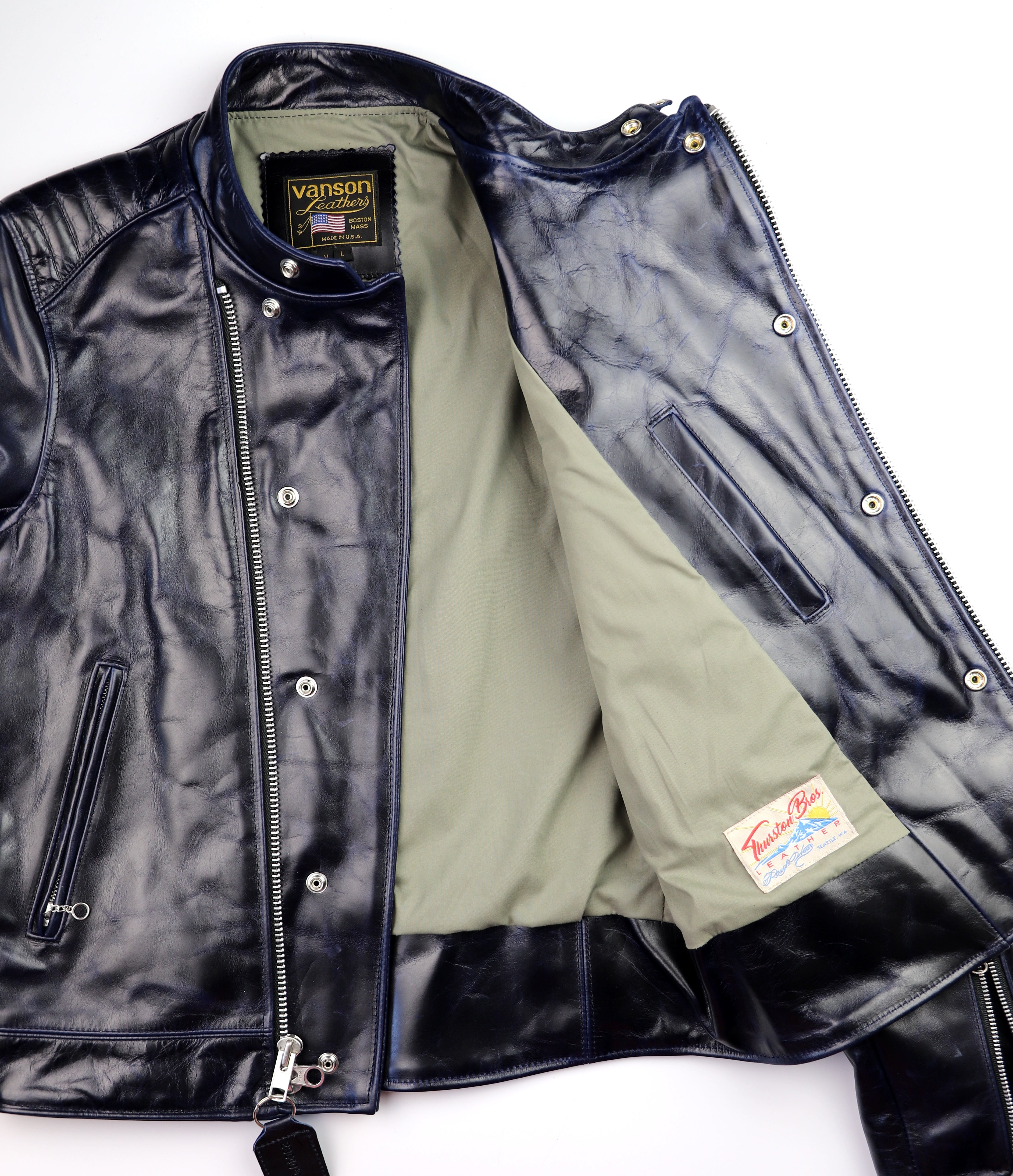 Vanson Portland, Abyss Blue Bainbridge, size M/L (40)