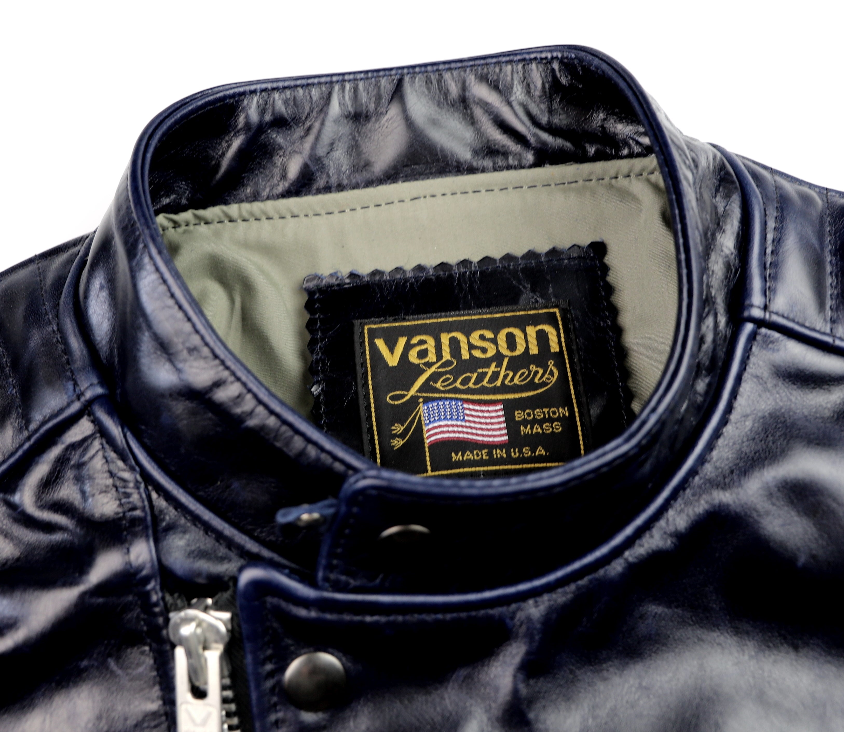 Vanson Portland, Abyss Blue Bainbridge, size XL (46)