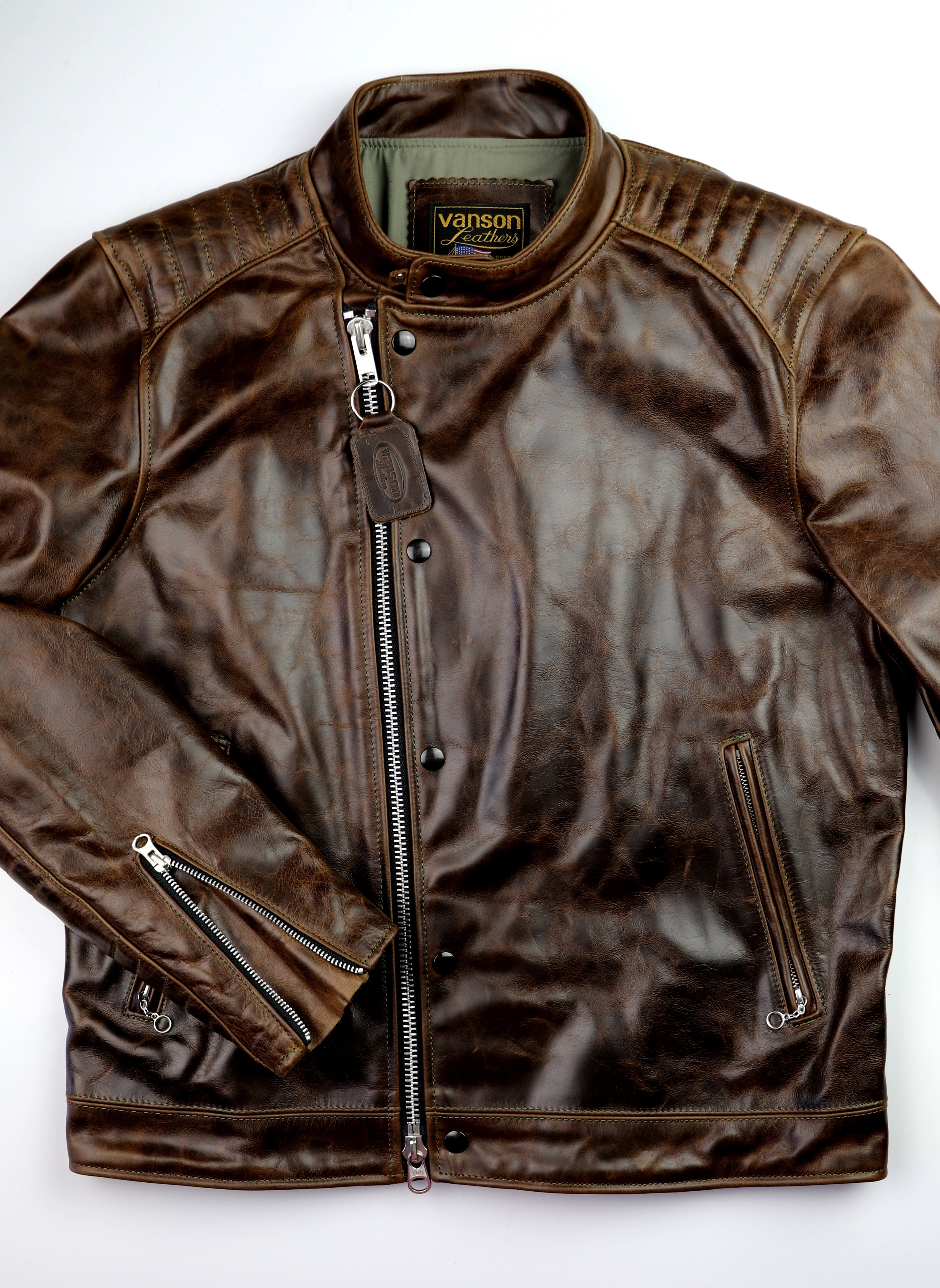 Vanson Portland, Dark Maple Bainbridge, size L/XL (44)