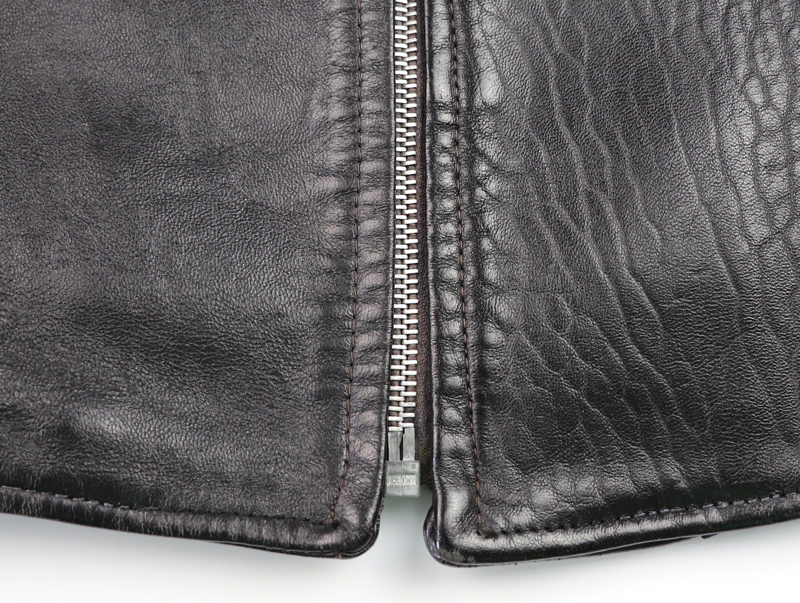 Vintage Cafe Racer Jacket, Black, size 42