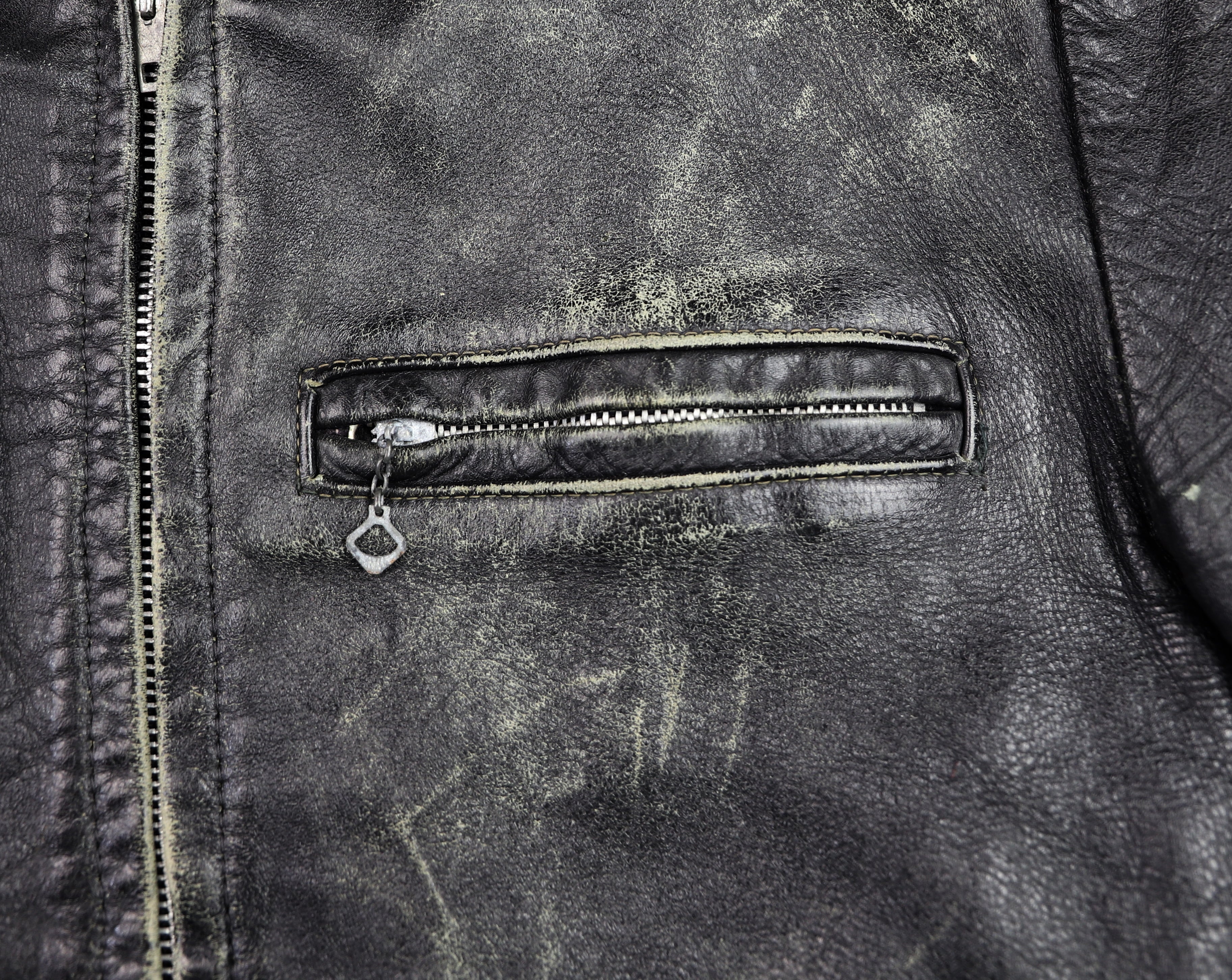 Vintage Harley Cafe Racer Jacket, size 36