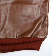 Aero A-2 Military Flight Jacket, size 48, Russet Vicenza Horsehide