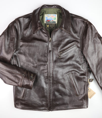 Aero 1930s Half Belt, size 42, Chestnut Badalassi Cowhide