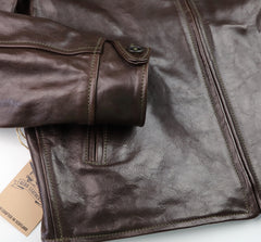 Aero 1930s Half Belt, size 40, Chestnut Badalassi Cowhide