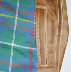 Aero 1930s Half Belt. size 46, Natural CXL Horsehide