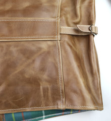 Aero 1930s Half Belt. size 46, Natural CXL Horsehide