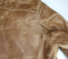 Aero 1930s Half Belt. size 46, Natural CXL Horsehide