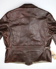 Aero 1930s Half Belt size 46 Tumbled Brown CXL FQHH