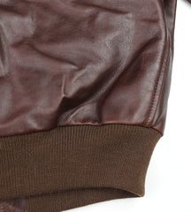Aero 1950s Flight Jacket, size 42, Brown Pinnacle Horsehide