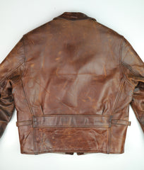 Aero 1950s Half Belt, size 38 Brown CXL FQHH, Gently Worn