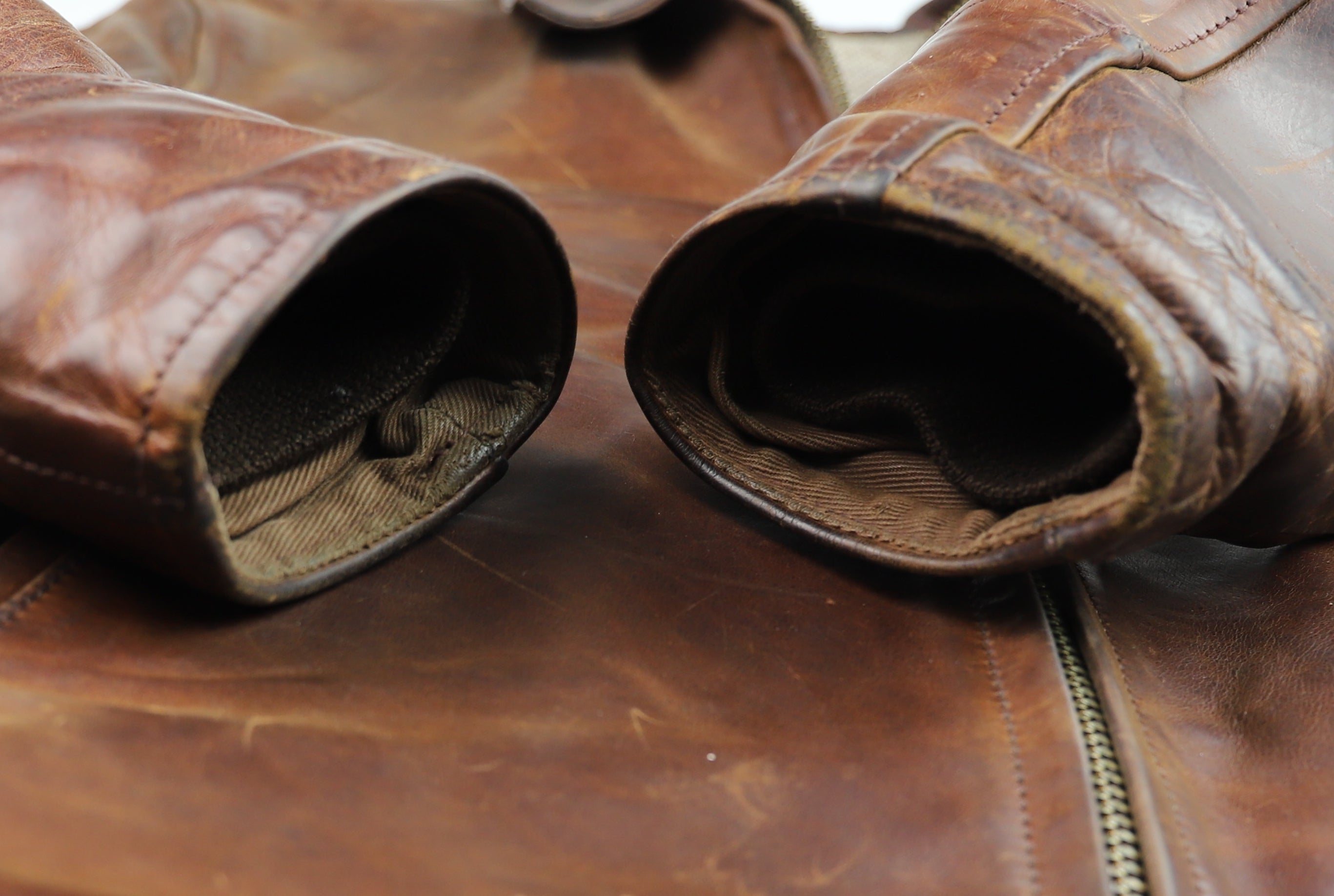 Aero 1950s Half Belt, size 38 Brown CXL FQHH, Gently Worn