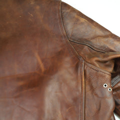 Aero 1950s Half Belt, size 38 Brown CXL FQHH, Gently Worn