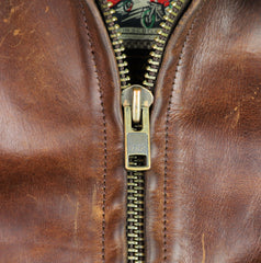 Aero 1950s Half Belt, size 38 Brown CXL FQHH, Gently Worn