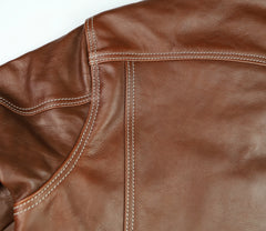 Aero 557XX Type 3 Jean Jacket, size 42, Russet Vicenza Horsehide