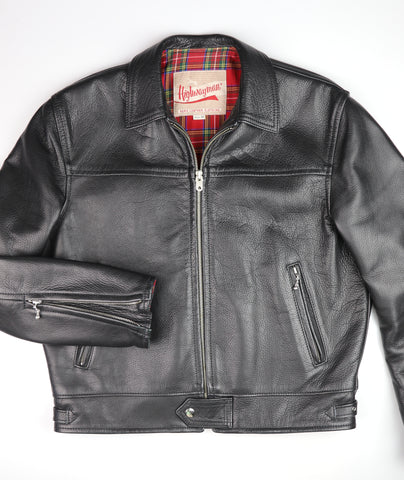 Aero 59'er Highwayman, size 40, Black Soft Steerhide, Gently Worn