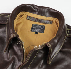 Aero A-2 Military Flight Jacket, size 44, Chestnut Badalassi