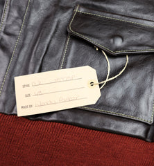 Aero A-2 Military Flight Jacket, size 48, Chestnut Badalassi
