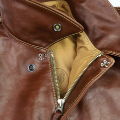 Aero A-2 Military Flight Jacket, size 50, Russet Vicenza Horsehide