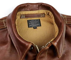 A-2 Military Flight Jacket, size 46, Russet Vicenza Horsehide