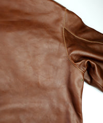 A-2 Military Flight Jacket, size 46, Russet Vicenza Horsehide